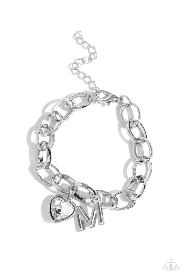 Guess Now Its INITIAL - White - M Bracelet