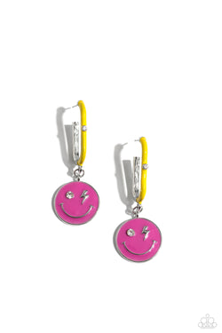 Personable Pizzazz - Pink Earrings