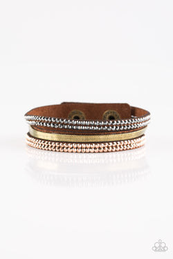 Multi Brown Suede Band