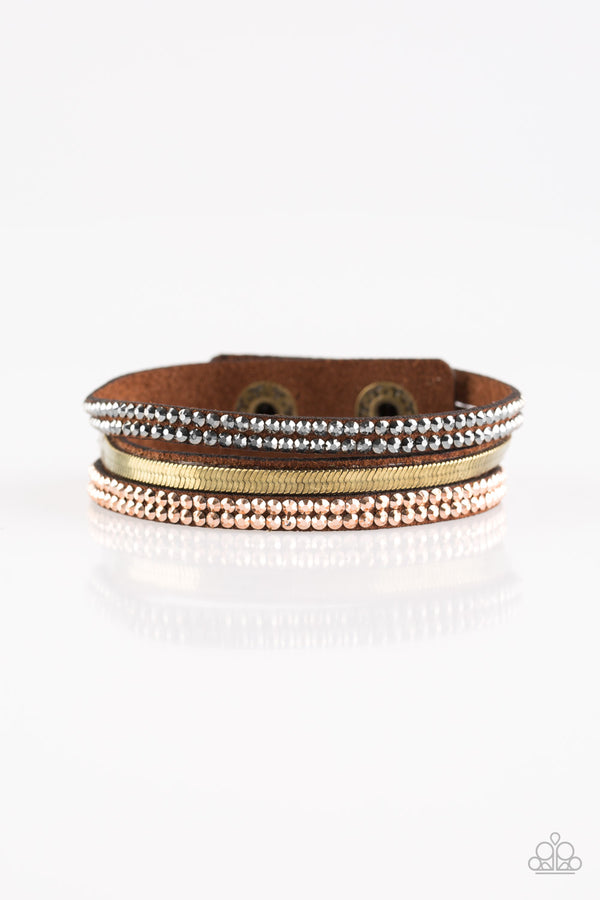 Multi Brown Suede Band